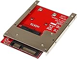 StarTech mSATA SSD to 2.5 inch Adapter Converter with Open Frame Bracket and 7m Drive Height