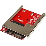 StarTech.com mSATA SSD to 2.5-Inch SATA Adapter Converter with Open Frame Bracket and 7mm Drive Height (SAT32MSAT257)