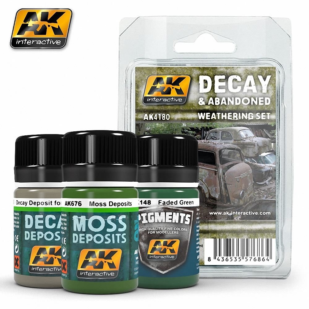 AK Interactive Set Decay and Abandoned Weathering