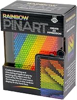 Funtime Gifts Rainbow Pin Art - 3D Relief Image Toy Kids Adults Creative view 2