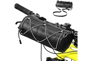 Relwears Mountain Bike Front Bag Multifunctional Waterproof Satchel Outdoor Cycling Waterproof Car Bag Mountain Bike Head Bag