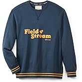 Field & Stream Tackle Twill Lightweight French Terry Applique Crewneck