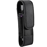 Flashlight Holster Tactical Flashlight Holster Flashlight Holder Molle, Adjustable Telescopic Flashlight Holster