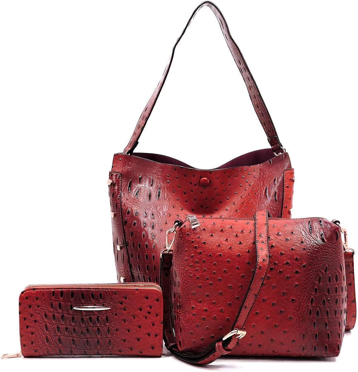 le miel ostrich handbags