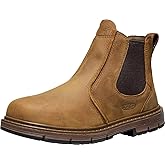 KEEN Utility Men's San Jose Chelsea Soft Toe 90 Degree Heel Pull On Work Boots