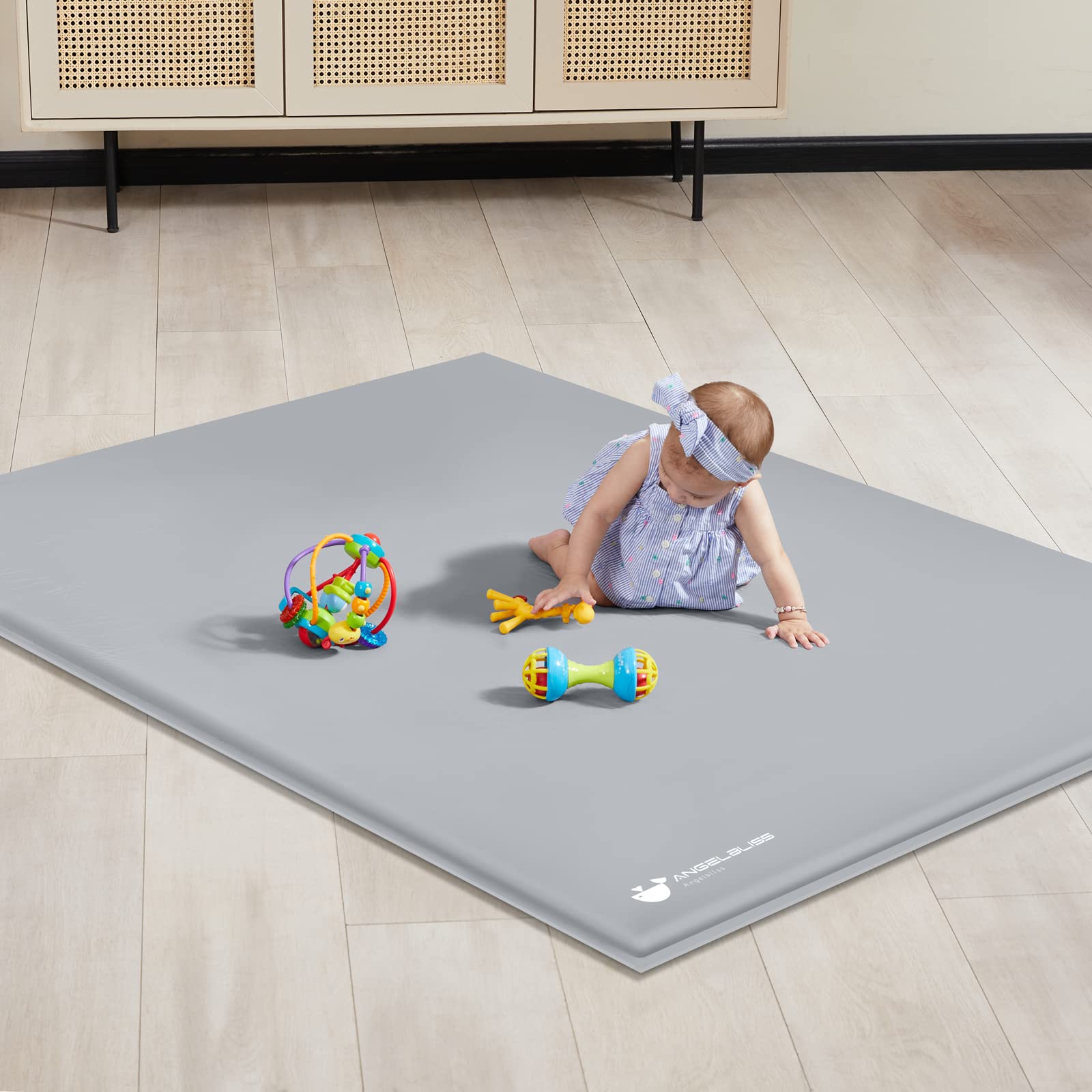 ANGELBLISS Baby Playpen Mat, 63