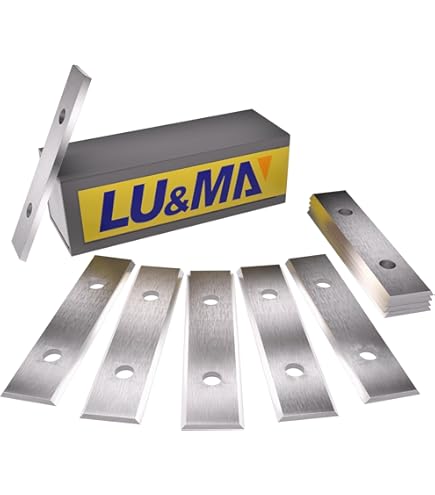 Lame De Correction Revêtement Précise Avec Poignée Ergonomique - Grattoir Peinture 50x12x1.5mm - Lot Pour Travail Bois Et Surfaces Métalliques