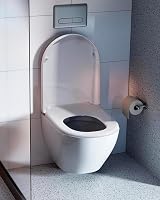 Pipishell D Shape Soft Close Toilet Seat with Quick Release Hinges White view 9