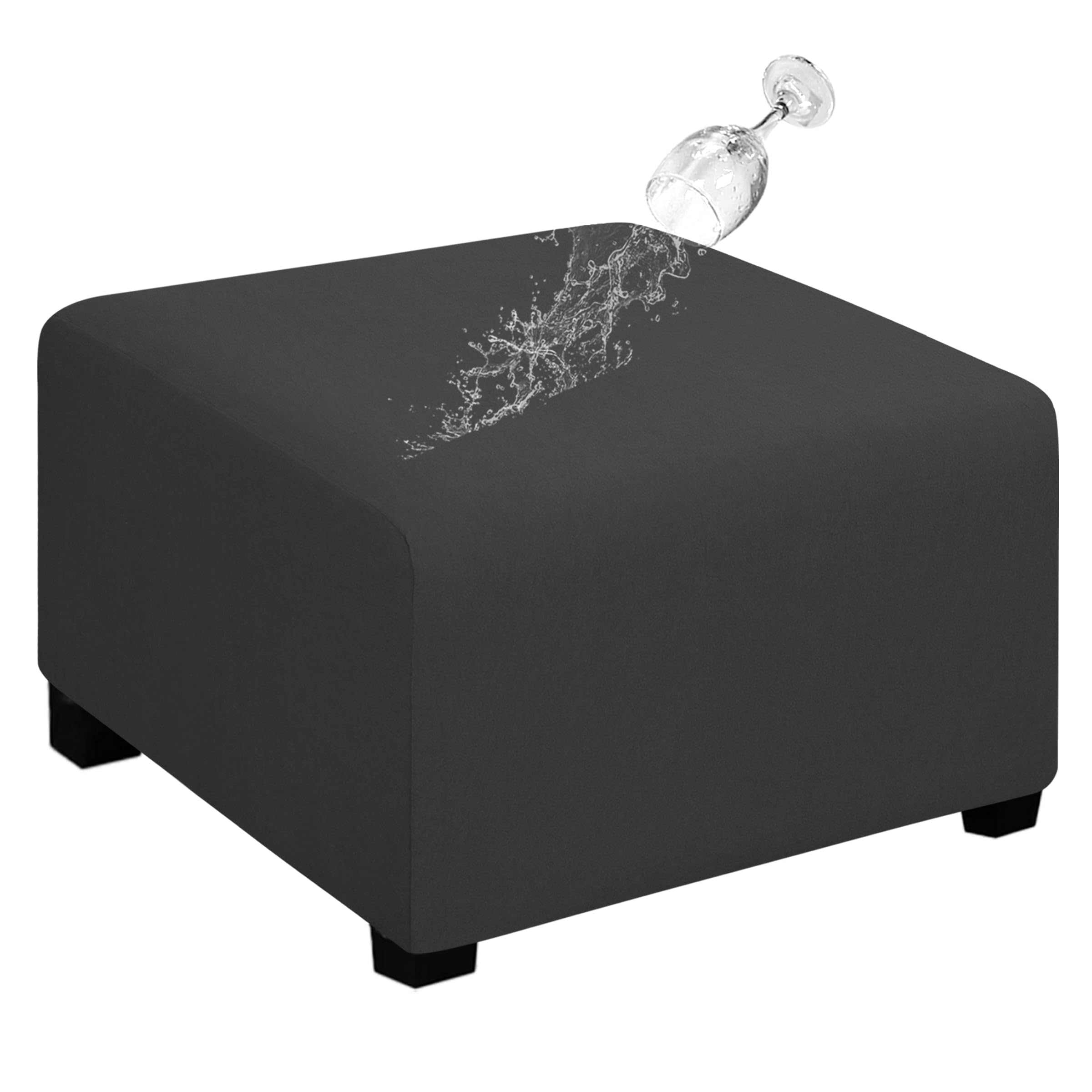 Easy-Going 100% Dual Waterproof Stretch Ottoman
