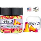 Howard Leight Ll1 Laser Lite Foam Earplugs No Cords, 50 Count in a jar