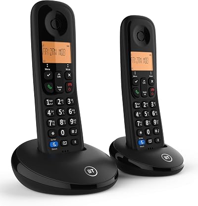 BT Everyday Cordless Landline Twin Handset Phone with DND Blocker
