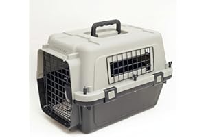 XINHEVERT Plastic Puppy/Cats Crate Portable Travelling Pet Kennel Without Wheel for Puppy/Cats