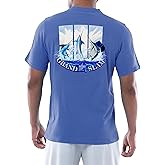 Guy Harvey Men's Palm Silos Short Sleeve T-Shirt
