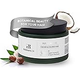 Bio Botanic Oil Range – Moisturizing Hair Mask for Colored, Dry & Damaged Hair with Organic Coconut Oil & Shea Butter, SLS-Free Deep Conditioning Treatment, Restores Shine & Protects Color