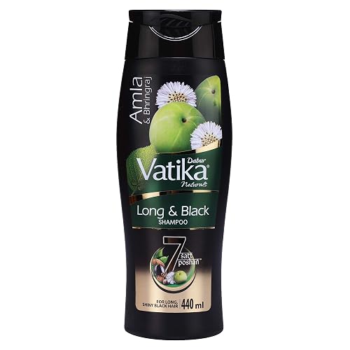 Dabur Vatika Long & Black Shampoo - 440 ml