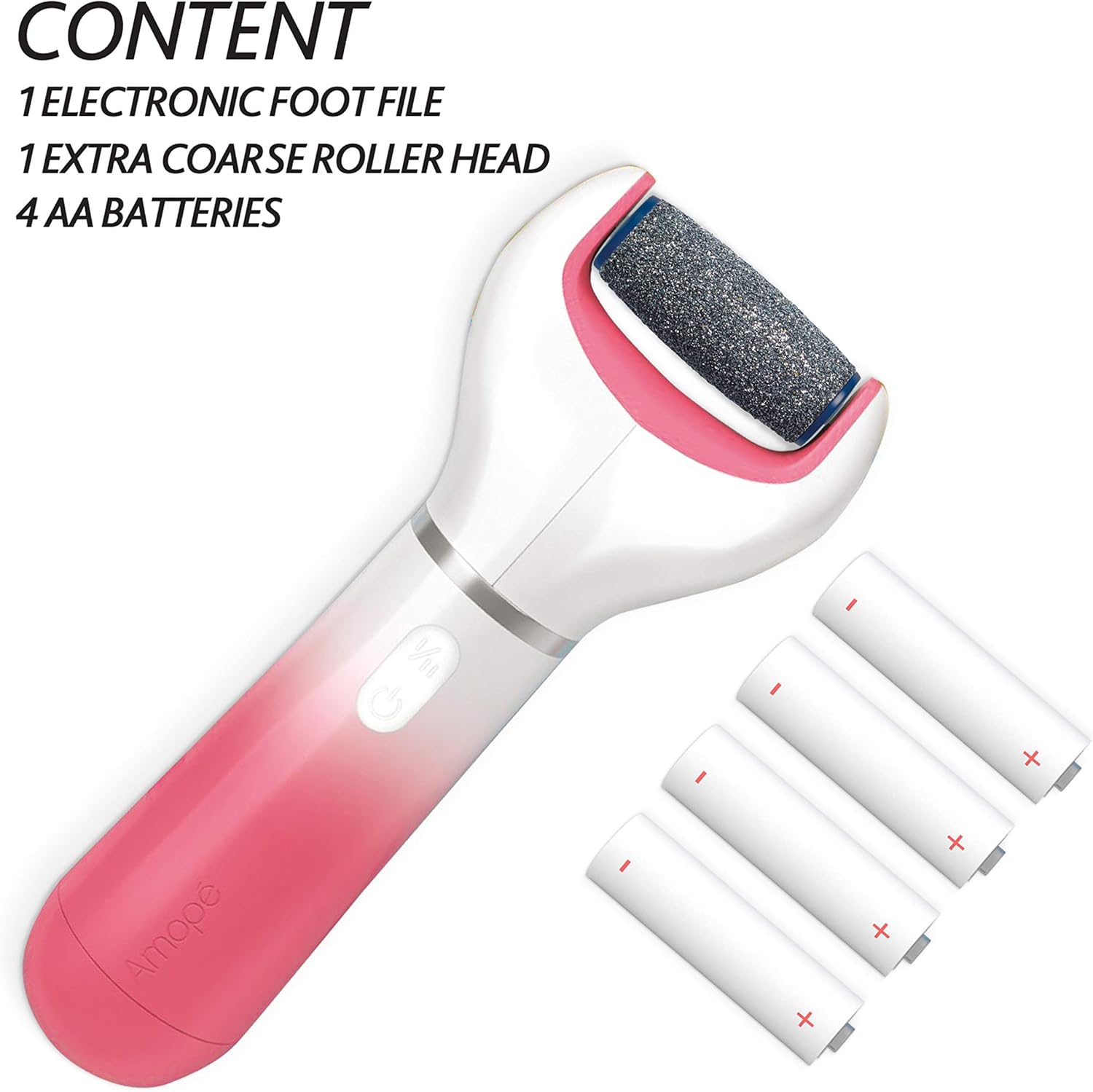 Amope Splashproof Electronic Foot File Foot Spa Pedicure Tool Callous Remover-Pedi Perfect Advance 2 Speed, 1 Count(Packaging may vary): Health & Personal Care