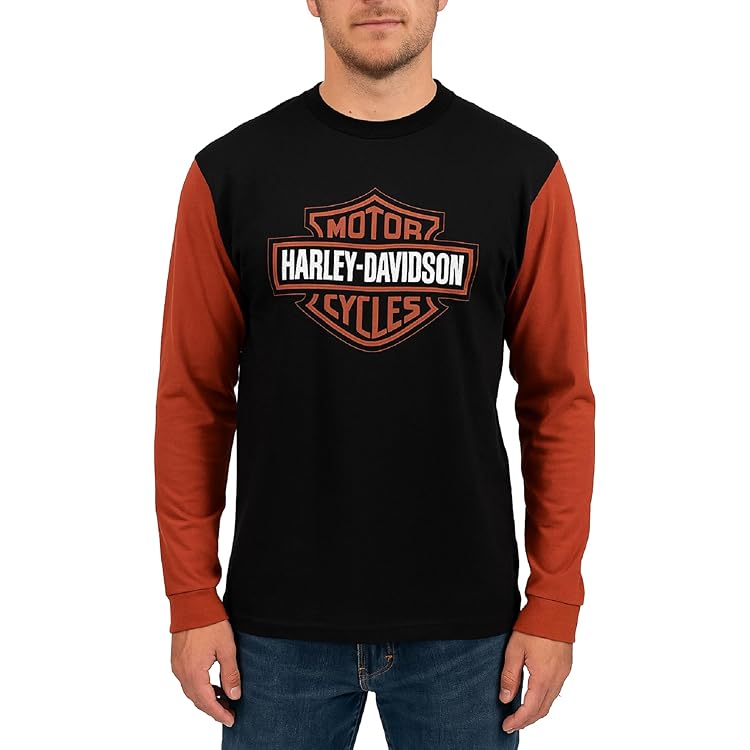 Harley-Davidson Men's Bar & Shield Long Sleeve T-Shirt