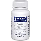 Pure Encapsulations 5-HTP 50 mg | 5-Hydroxytryptophan Supplement for Brain, Sleep, Eating Behavior, and Serotonin Support* | 60 Capsules