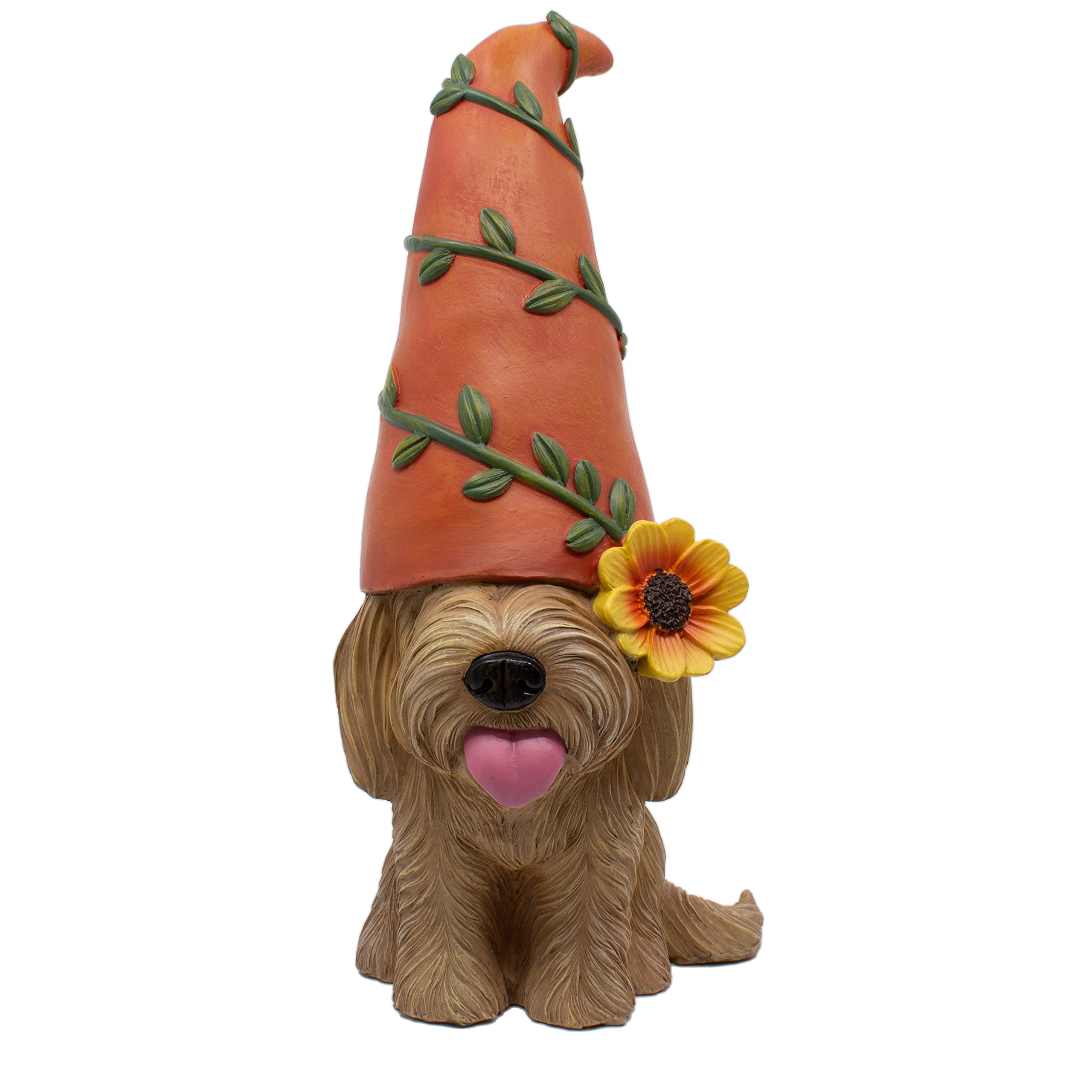 Original Doodle Gnome - Garden Gnomes Outdoor Dog Statue, Garden Décor, Cute Garden Sculptures & Statues