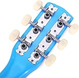 SOKA Wooden Blue Striped Guitar Toy for Kids Toddlers Ages 3+ Interactive Music view 6