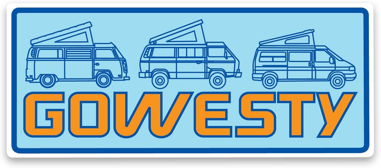 GoWesty - Van Lineup - Sticker/Decal