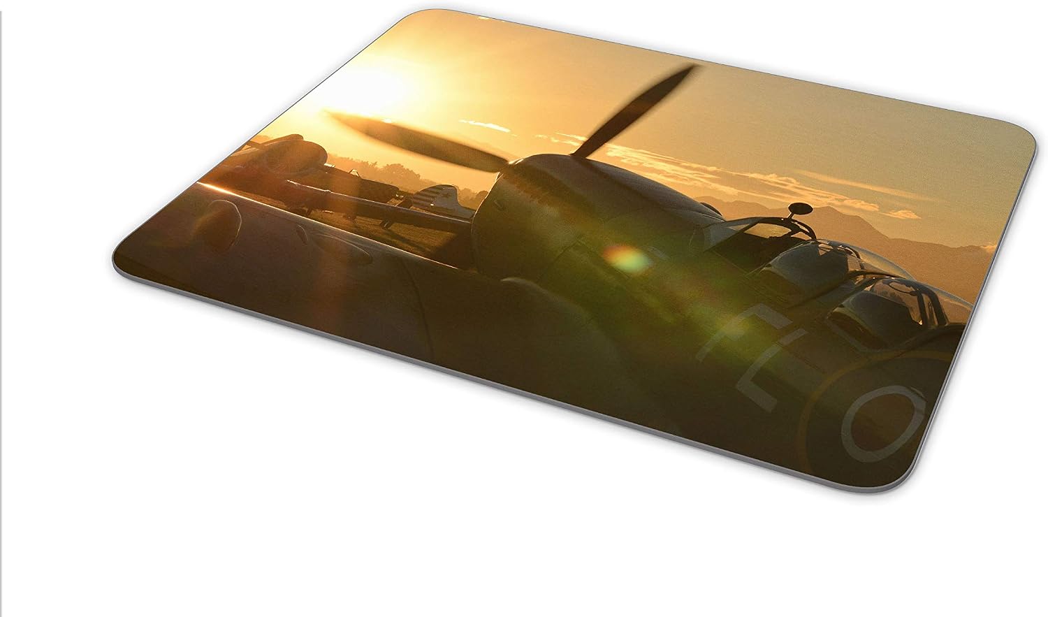 Super-Marine Spitfire RAF Battle Of Britain Mouse Mat Pad - Computer Gift #14519 - Image 5