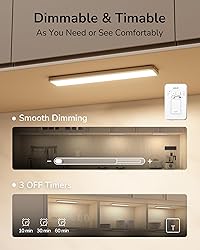 ULG Under Counter Lights for Kitchen, Wireless