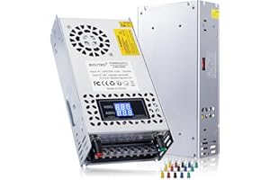 BOSYTRO 48V Adjustable dc Power Supply 600W,Switching Power Supply AC 110V/220V to DC 0-48V DC Converter with LED Digital Display, 5V 24V 36V Buck Converter for Dimmable LEDs,3D Printer,Computer Lab