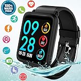 Amazon.com : Fitness Tracker Smart Watch for Women Men iOS ...