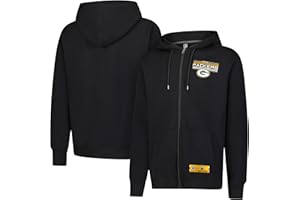 Ultra Game Mens NFL Official Supremely Soft Full Zip Hoodie Jacket