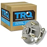 TRQ Rear Wheel Bearing & Hub Assembly with ABS Sensor Compatible with 1998-2002 Chevrolet Prizm 1993-1997 Geo 1993-2002 Toyota Corolla