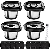 2390A 2284W Filter Replacement Compatible with Bissell Pet Hair Eraser Vacuum filter 2390A 2390 2389 2284W 2579, Compare to Parts # 1614212 1614203 1614204, 4 Mesh Filters and 8 Foam Filters