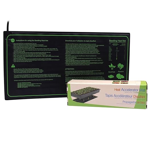 AIICIOO Sämling Heizmatte Beschleunigt die Keimung der Pflanze im Winter CE-Zertifiziert treibhaus Keim Saaten Heizmatte Wass