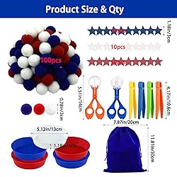 Iceyon 142pcs Fine Motor Skills Counting Sorting