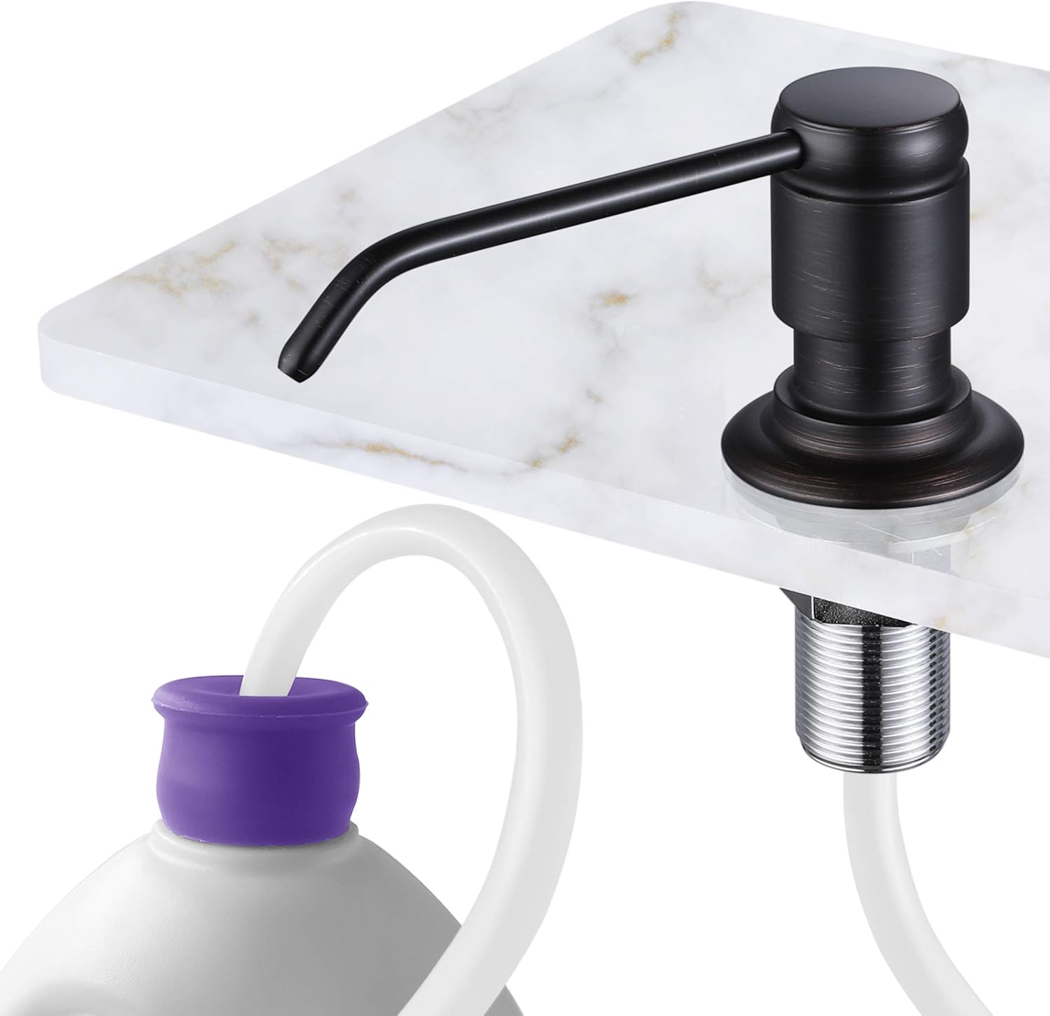 GAGALIFE in Counter Soap Dispenser for Kitchen Sink (Oil