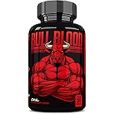 ONL Bull Blood Testosterone Booster for Men - Male Enhancing Testosterone Supplement - Strength, Stamina & Endurance with Maca Root, Horny Goat Weed, Tribulus Terrestris & Tongkat Ali - 60 Ct