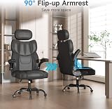 naspaluro Executive Office Chair High Back PU Leather with Tilt Function view 6