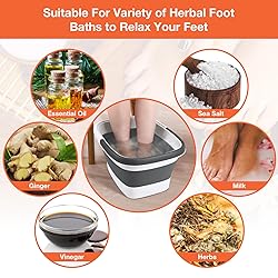 Udefineit Collapsible Foot Soaking Tub with