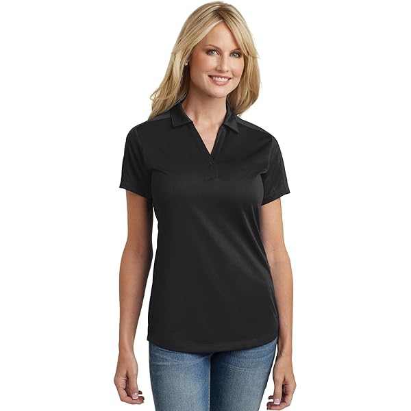 Port Authority Diamond Jacquard Polo Shirt Graphite at Amazon