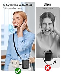 SHIDU Voice Amplifier for Teacher with Portable
