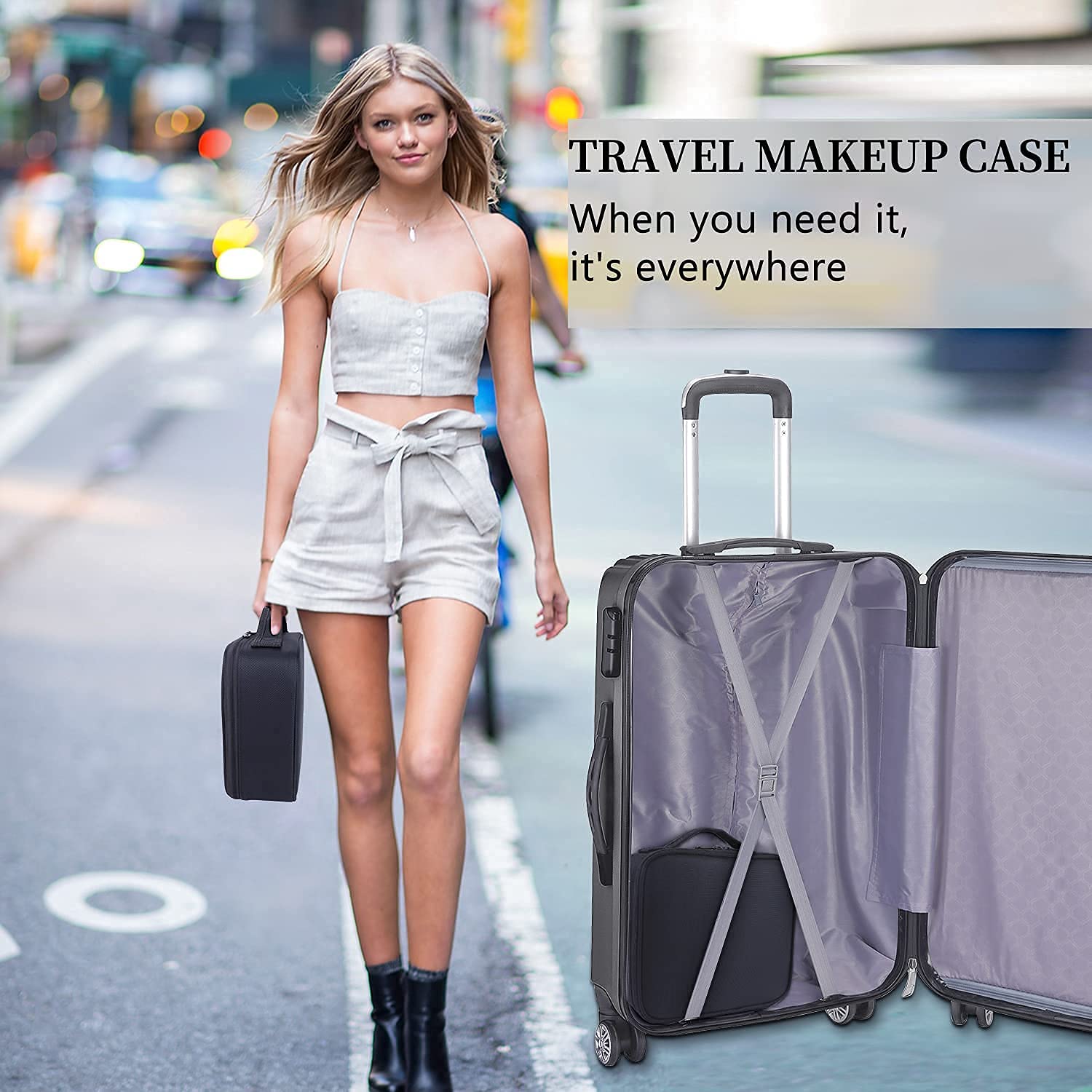 Oewoer Travel Makeup Bag 10.4