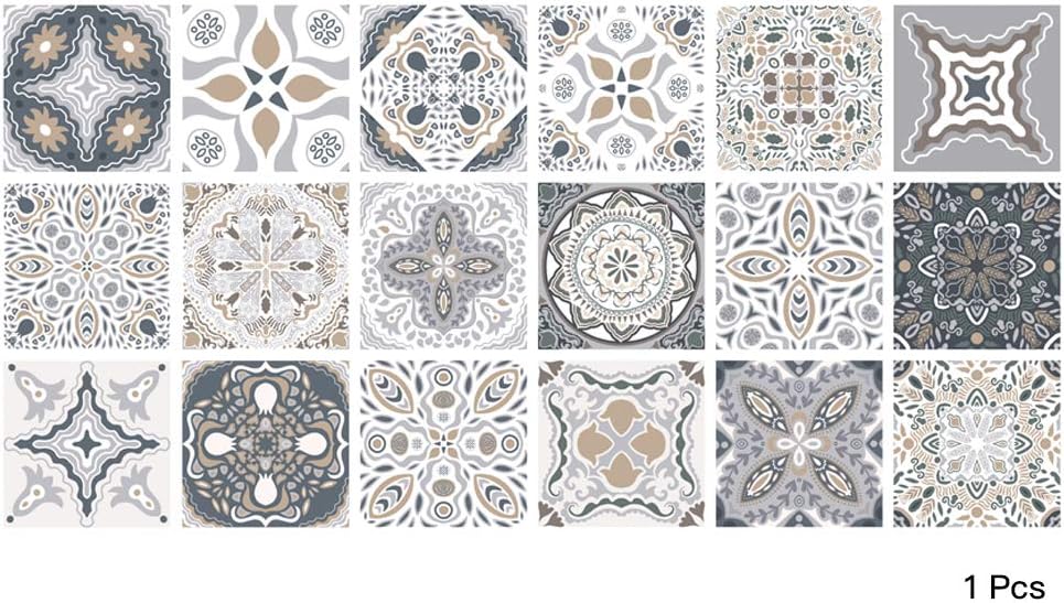 Alwayspon Vinyl Floor Wall Tiles Sticker