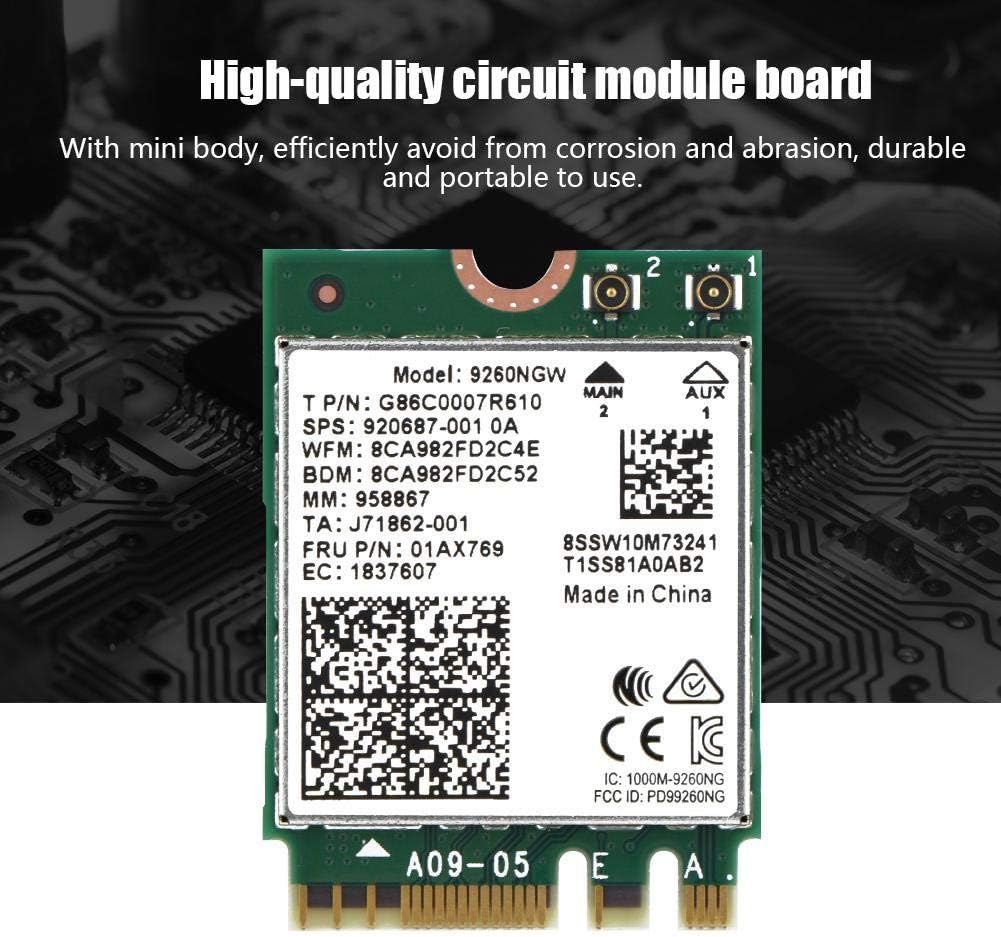 WIFI Card, 2.4G/5G Dual-Band Wireless Bluetooth 2-in-1 WiFi Card - Image 3