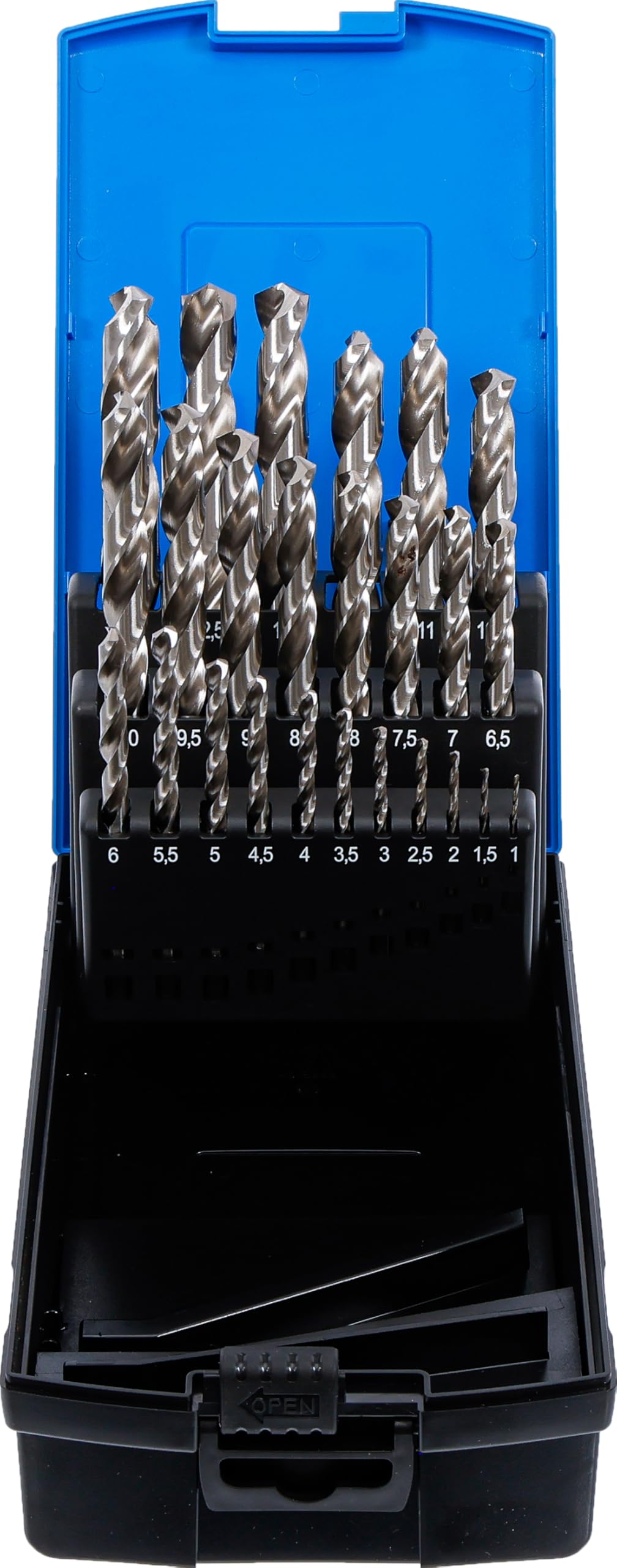 BGS 110 | HSS Twist Drill Set | 1 - 13 mm | 25 pcs