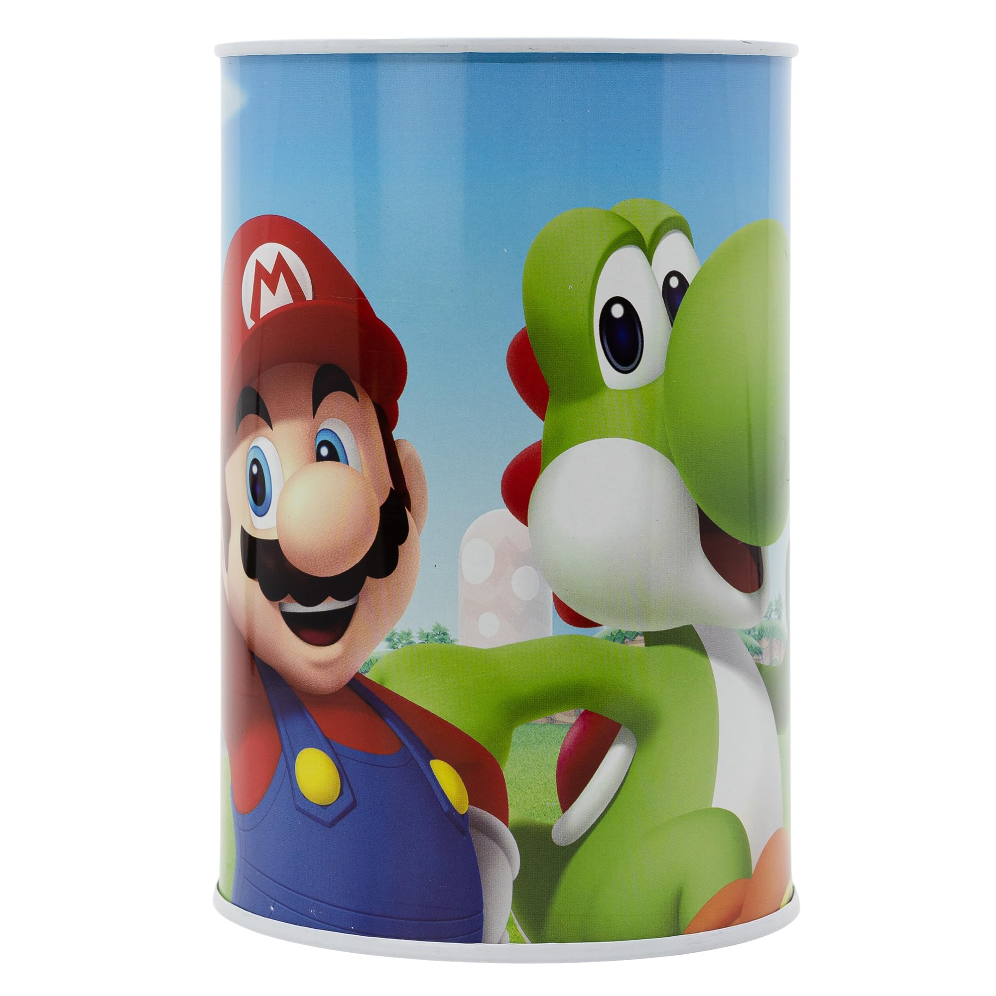 Stor Super Mario Metallic Money Box, Piggy Bank, Break to Open