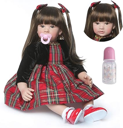 baby doll with long hair