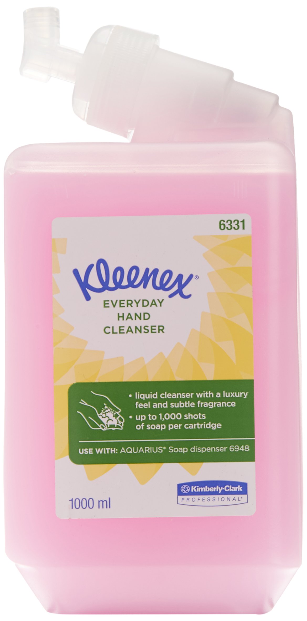 Kleenex Everyday Use Hand Soap 6331 - Pink Hand Wash - 1 Litre Hand Wash Refill (1 Litre total)