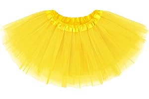 Sarfel Tutu for Women Adults 5 Layerd Tutu Skirts for Women Fluffy Halloween Tutus Adult Tutus Womens Tulle Skirt 80s Costume