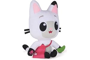 Gabby's Dollhouse: The Movie, Meow-Mazing Interactive Pandy Paws Plush Toy with 3 Accessories & Removable Bag, Kids Toys for 
