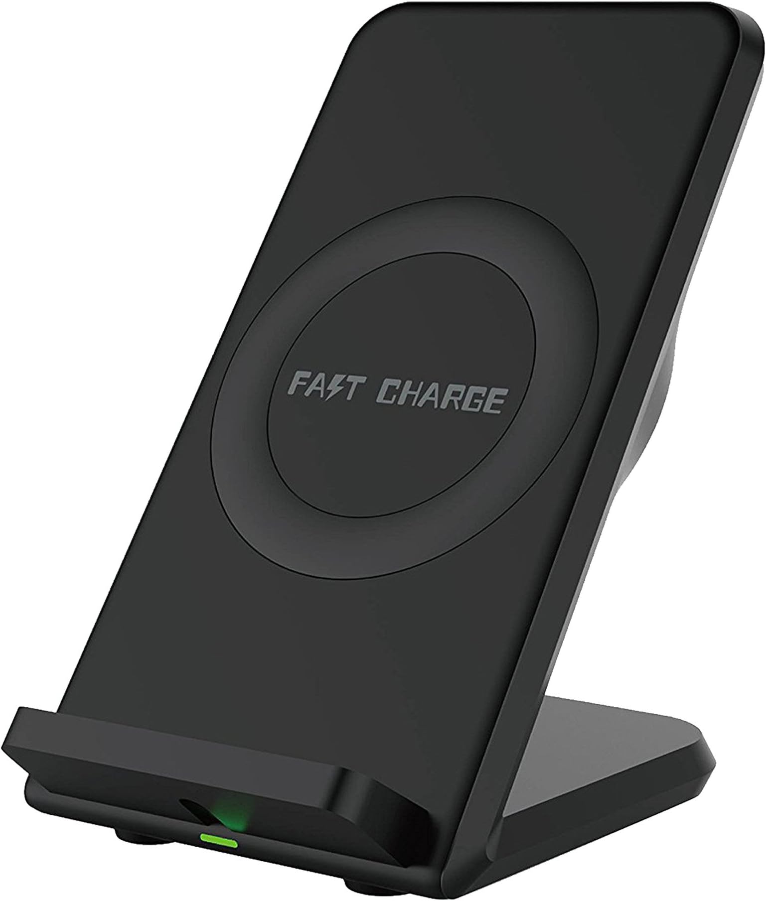 Tuomeisi Fast Wireless Charger Built-in Cooling Fan, Quick Wireless Qi Charging Stand with 2 Coils 10W for Note8 Samsung Galaxy S8/S8 Plus/S7/S7 Edge Plus/S6 Edge Plus/Note 5 (Black with Cooling Fan)